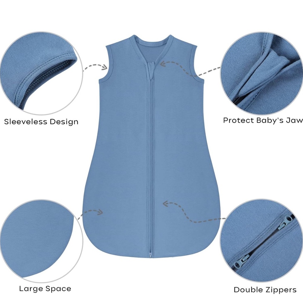 Yoofoss Baby Sleep Sack 18-24 Months Wearable Blanket for Babies 100% Cotton NEW